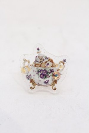画像: Enchantlic Enchantilly / Dolled Up Ring〜すみれのシュガーポット〜  スミレ O-25-06-22-038-LO-AC-OW-OS