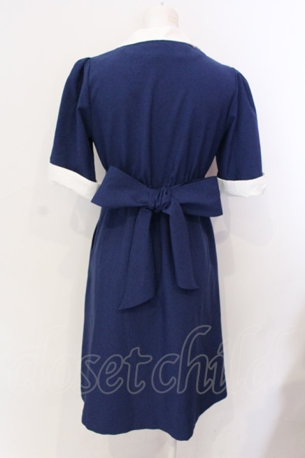 画像3: MILK / CA LADYワンピース  ブルー×シロ O-25-06-23-117-ML-OP-IG-ZT027 (3)