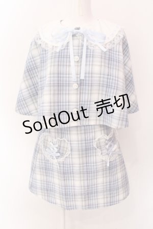画像: Lovely Tency / 2セット TTCHKポンチョ+ M サックス O-25-09-03-1006-LO-TO-IG-ZT024