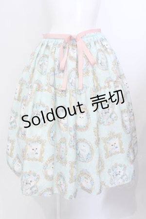 画像: Enchantlic Enchantilly / 猫の王女達の肖像画ティアードスカート  ミント O-25-06-23-011-LO-SK-OW-OS