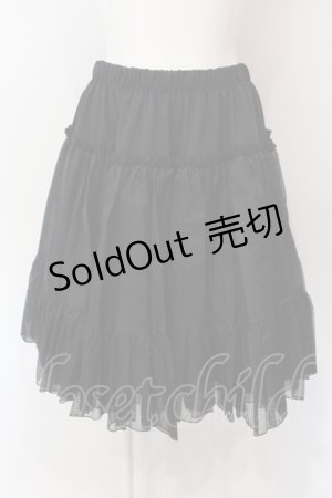 画像: kuroobi / 遮熱パニエ MIHO MATSUDA 仕様 総丈52.5cm  ブラック O-25-06-23-024-PU-SK-IG-OS