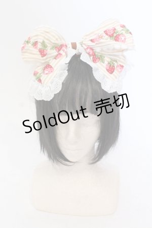 画像: BABY,THE STARS SHINE BRIGHT / Chained berry memoir カチューシャ  ベージュ O-25-06-24-035-BA-AC-IG-OS