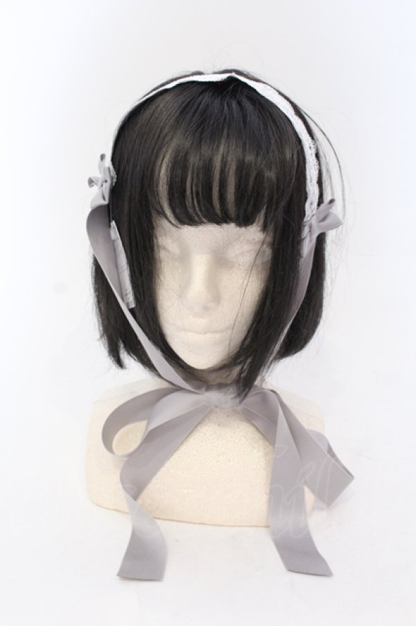 Chalmiere / シュエットヘッドドレス F グレー O-25-06-24-042