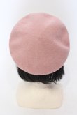 画像4: m petit by misako / カメオモチーフベレー帽  ピンク O-25-06-24-049-LO-AC-IG-OS (4)