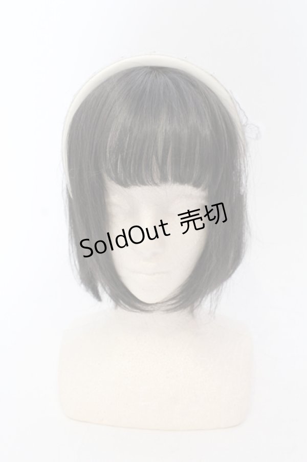 画像2: Victorian maiden / ツインパピヨンレースカチューシャ  オフホワイト O-25-06-24-057-CL-AC-OW-ZT271 (2)