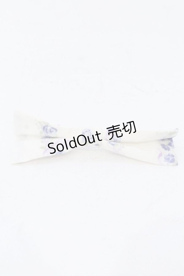 画像1: metamorphose / happy bell バレッタ  シロ O-25-06-24-070-ME-AC-IG-ZT168-F003 (1)