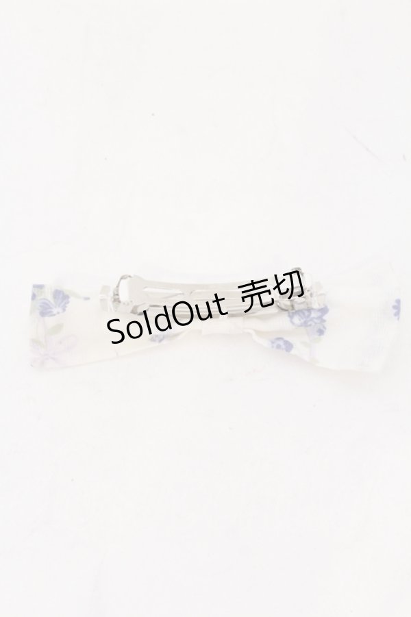 画像2: metamorphose / happy bell バレッタ  シロ O-25-06-24-070-ME-AC-IG-ZT168-F003 (2)