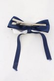 画像2: LOLITAその他 / リボンクリップ  シロ×ネイビー O-25-06-24-071-LO-AC-IG-ZT208-F001 (2)