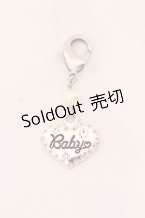 画像: BABY,THE STARS SHINE BRIGHT / ハートスカラップチャーム  シルバー O-25-06-24-074-BA-AC-IG-OS