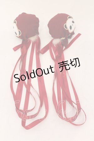 画像: LOLITA他 / シニヨンカバー  アカ O-25-06-24-087-LO-ZA-IG-ZT208-F003