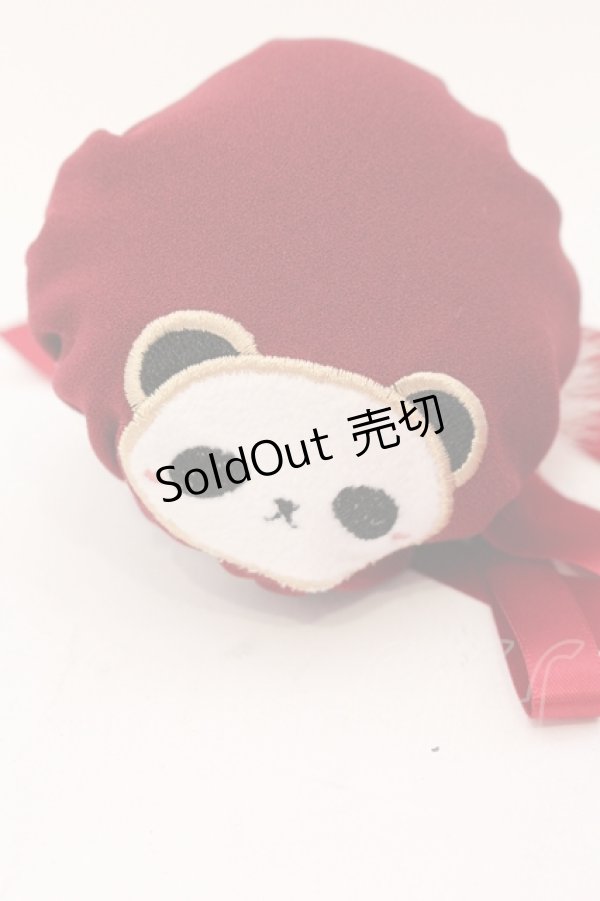 画像2: LOLITA他 / シニヨンカバー  アカ O-25-06-24-087-LO-ZA-IG-ZT208-F003 (2)