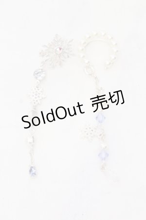 画像: axes femme / スノークリスタルイヤリング  シルバー系 O-25-06-24-095-AX-AC-IG-ZT208-F004
