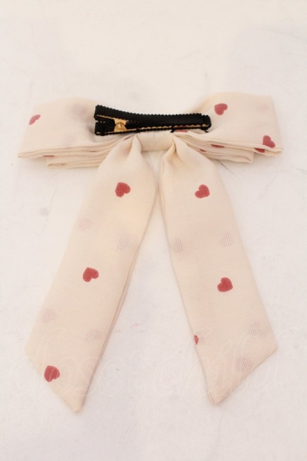 画像3: Shirley Temple / リボンクリップ(Ladies)  クリーム O-25-06-24-107-ET-AC-OW-ZT208-F001 (3)