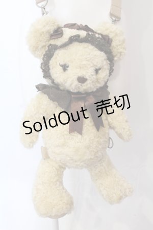 画像: BABY,THE STARS SHINE BRIGHT / くまくみゃリュックミニ  ミルクティ O-25-06-24-109-BA-BG-IG-OS