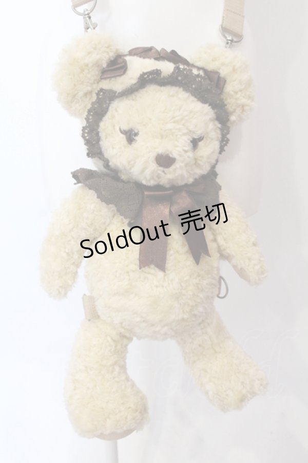 画像1: BABY,THE STARS SHINE BRIGHT / くまくみゃリュックミニ  ミルクティ O-25-06-24-109-BA-BG-IG-OS (1)