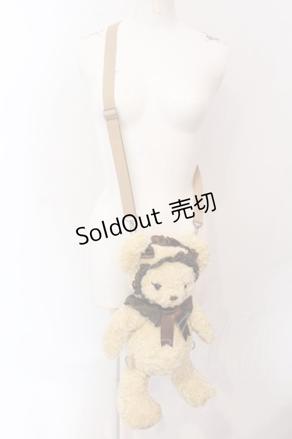 画像3: BABY,THE STARS SHINE BRIGHT / くまくみゃリュックミニ  ミルクティ O-25-06-24-109-BA-BG-IG-OS (3)