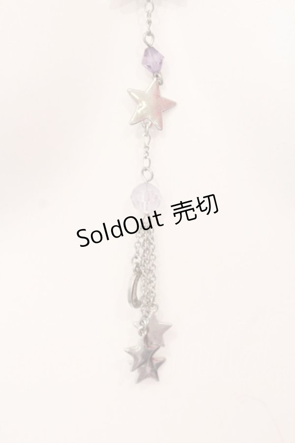 画像3: axes femme / 星のネックレス  シルバー×パープル O-25-06-24-016-AX-AC-OW-OS (3)