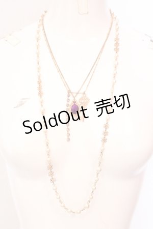 画像: axes femme / 鍵モチーフ2WAYネックレス  ゴールド O-25-06-24-018-AX-AC-OW-OS