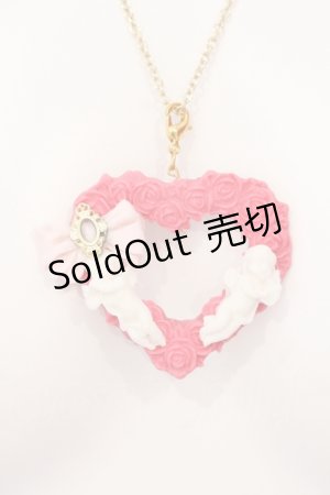 画像: LOLITAその他 / 天使ハートネックレス  ピンク O-25-06-24-021-LO-AC-OW-OS