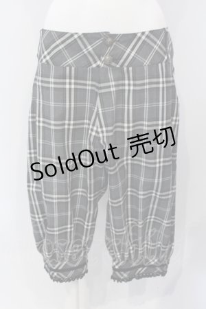 画像: ALICE and the PIRATES / Lucian Martinパンツ  クロ×シロチェック O-25-06-26-005-PA-PA-IG-OS