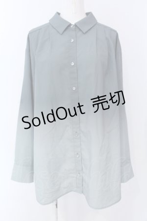 画像: axes femme / グラデーションシャツ F グリーン O-25-06-26-050-AX-BL-OW-OS