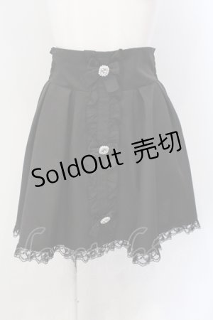 画像: Lovery Tency / alcビジュフリルスカート M クロ O-25-06-26-060-LO-SK-OW-OS