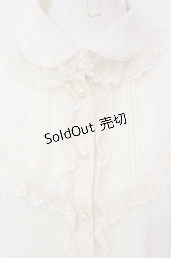 画像2: Ank Rouge / ヨーク切替ブラウス  キナリ O-25-06-26-062-CA-BL-OW-OS (2)