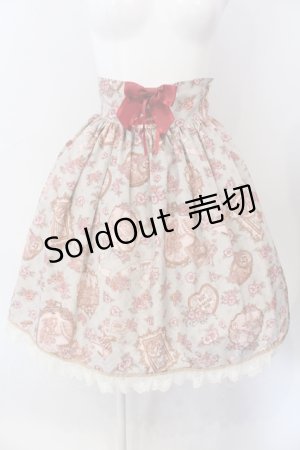 画像: BABY,THE STARS SHINE BRIGHT / Esprit de la Belle Epoque a Paris 柄 スカート  ピンク O-25-06-26-091-BA-SK-OW-OS