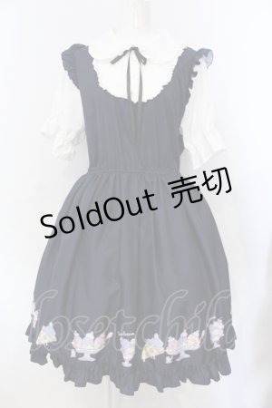 画像: サンリオ / ヨークカラープリントワンピース 3L ネイビー タキシードサム O-25-06-26-015-EL-OP-IG-OS