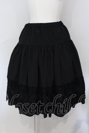 画像: Sheglit / Cynthiaレーススカート M ブラック O-25-06-28-026-EL-SK-OW-OS
