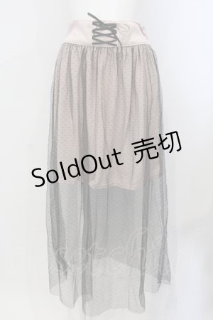 画像: Ank Rouge / チュールレイヤードスカート M ピンク O-25-06-28-060-CA-SK-OW-OS