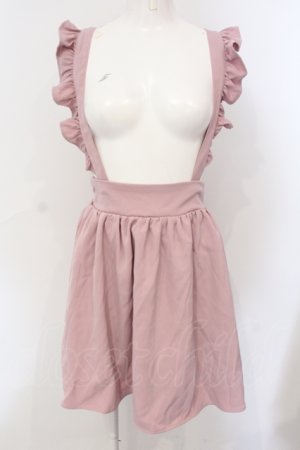 画像: Ank Rouge / フリルサススカート M ピンク O-25-06-28-063-CA-SK-OW-OS