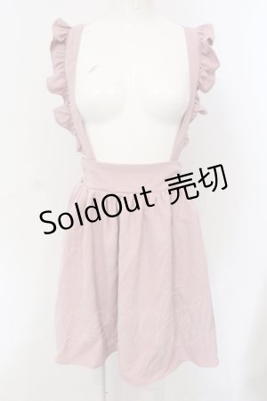 画像: Ank Rouge / フリルサススカート M ピンク O-25-06-28-063-CA-SK-OW-ZY