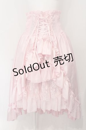 画像: ATELIER PIERROT / Fairy Lace Corset Skirt　Size2 2 ピンク O-25-06-28-006-EL-SK-IG-OS