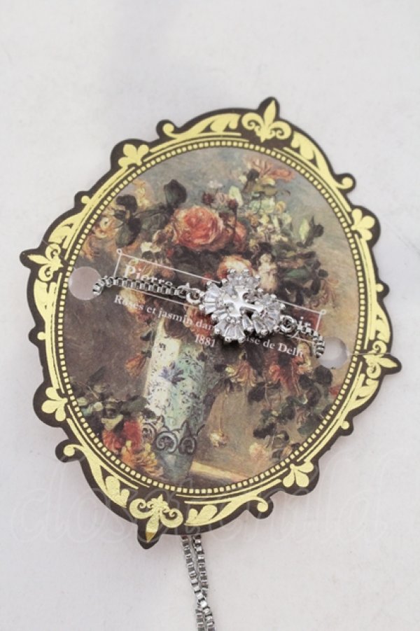 画像2: Estrellas / ブレスレット付きレースグローブ  ホワイト O-25-06-28-083-EL-ZA-IG-ZT208-F004 (2)