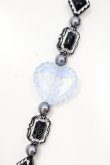 画像3: Estrellas / cross beads necklace ネックレス  ブラック×シルバー O-25-06-28-085-EL-AC-IG-ZT0709 (3)