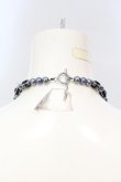 画像4: Estrellas / cross beads necklace ネックレス  ブラック×シルバー O-25-06-28-085-EL-AC-IG-ZT0709 (4)