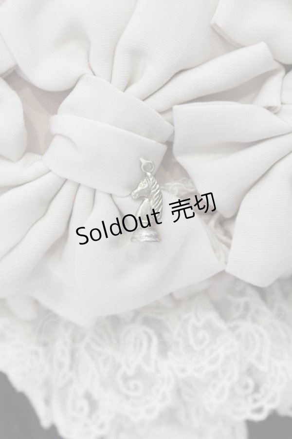 画像5: Hoshibako Works / リボンタルト帽子型ボンネット  ピンク O-25-06-28-095-LO-AC-IG-ZT0105V (5)