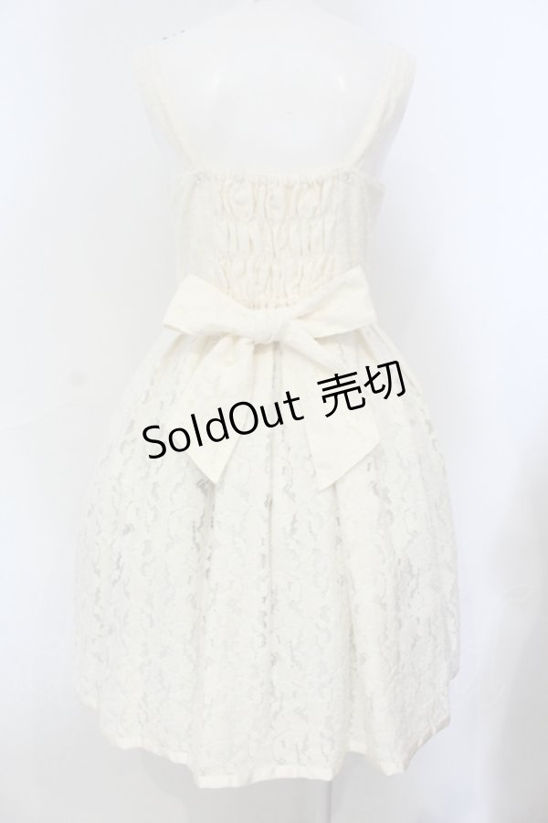 画像4: Emily Temple cute / シャンデリアレースワンピース M アイボリー O-25-06-28-021-ET-OP-OW-ZT468 (4)