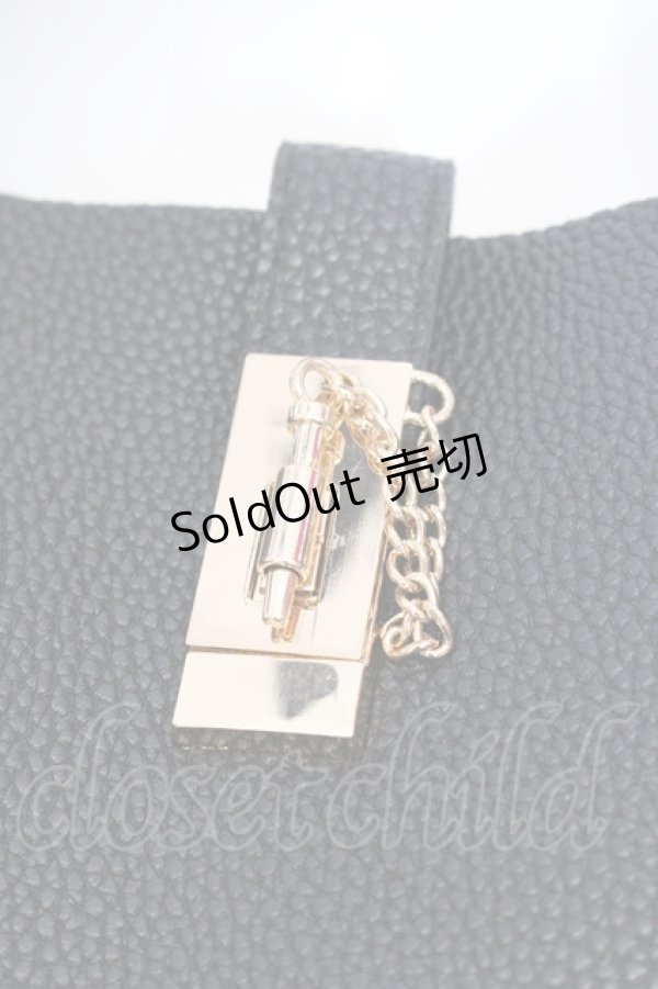 画像2: NieR CLOTHING / 3WAY PU LEATHER BAG[BAG IN BAG付き] バッグ  ブラック O-25-06-30-005-PU-BG-IG-ZT286 (2)