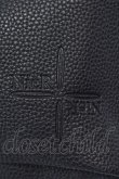 画像3: NieR Clothing / 3WAY PU LEATHER BAG[BAG IN BAG付き] バッグ  ブラック O-25-06-30-005-PU-BG-IG-OS (3)