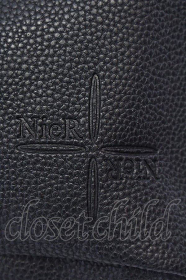 画像3: NieR Clothing / 3WAY PU LEATHER BAG[BAG IN BAG付き] バッグ  ブラック O-25-06-30-005-PU-BG-IG-ZT286 (3)