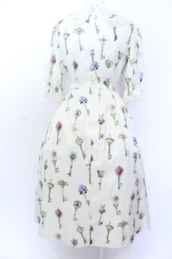 画像3: MILK / プリンセスKeyドレス  アイボリー O-25-06-30-063-ML-OP-IG-ZT055 (3)