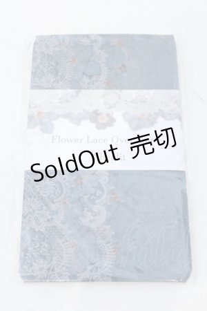 画像: Sheglit / Flower Lace Over Knee F モスグリーン O-25-06-30-1012-EL-ZA-OW-OS