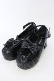 画像1: ATELIER PIERROT / Enchanted Corset Pumps パンプス  ブラック O-25-06-30-1019-EL-SH-IG-OS (1)