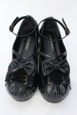 画像2: ATELIER PIERROT / Enchanted Corset Pumps パンプス  ブラック O-25-06-30-1019-EL-SH-IG-OS (2)
