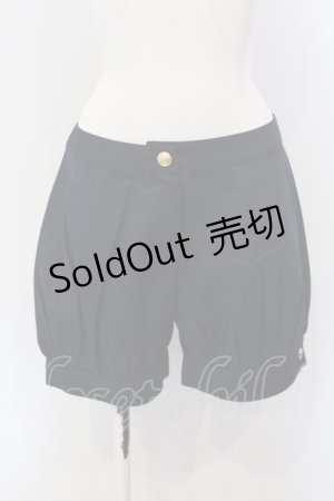 画像: MARBLE / エンブレムボタン付きインナーショートパンツ M ネイビー O-25-06-30-072-GO-PA-OW-ZY