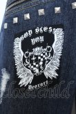 画像3: Deorart / プリントスタッズデニムパンツ M インディゴ O-25-06-30-077-PU-PA-IG-OS (3)