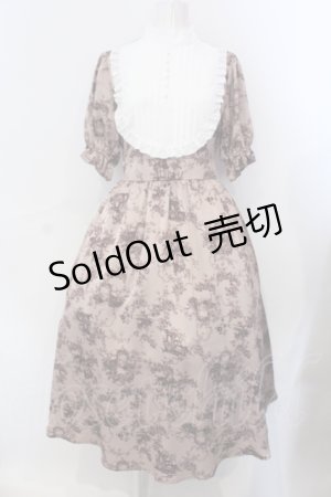 画像: m petit by misako / トワルドジュイワンピース M ピンク O-25-06-30-087-LO-OP-IG-OS