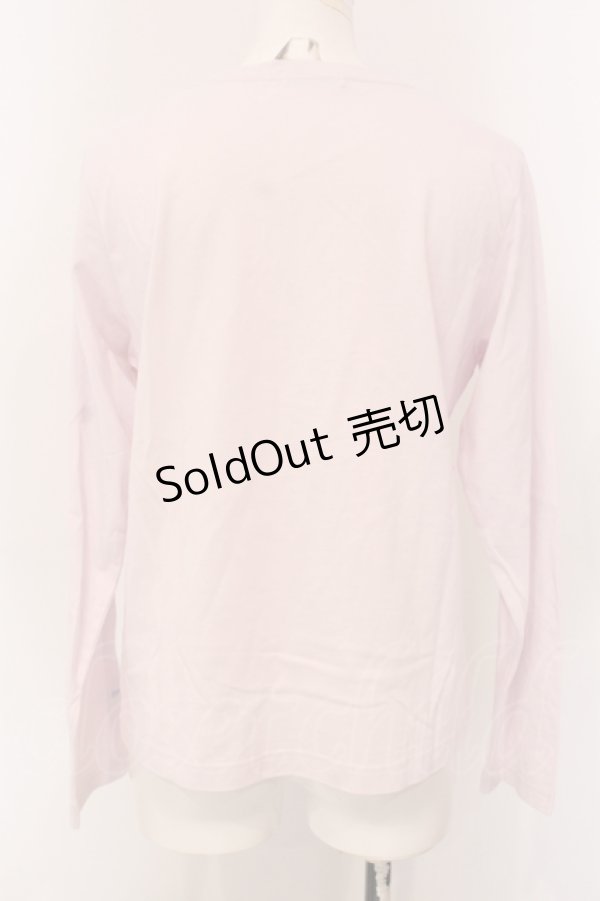 画像3: mezzo piano / ポップキャンディー長袖Tシャツ L（160cm） ピンク O-25-06-30-019-LO-TO-IG-ZT210 (3)